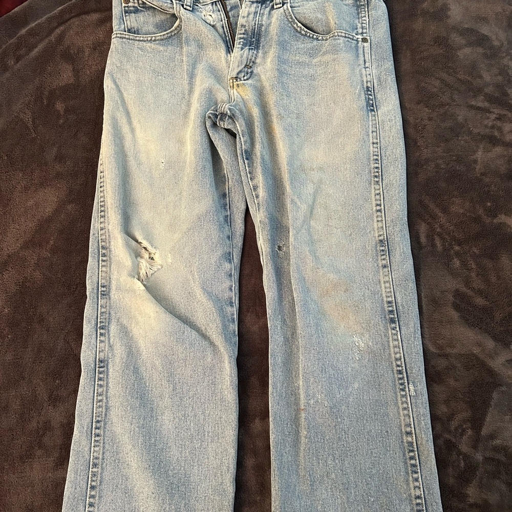 Vintage Wrangler Light Blue Straight Jeans